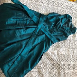 Vintage peacock dress